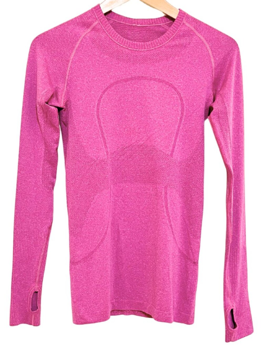 Lululemon 'Swiftly Tech’ Pink Long Sleeve Stretch Workout Running Top – Sz 4